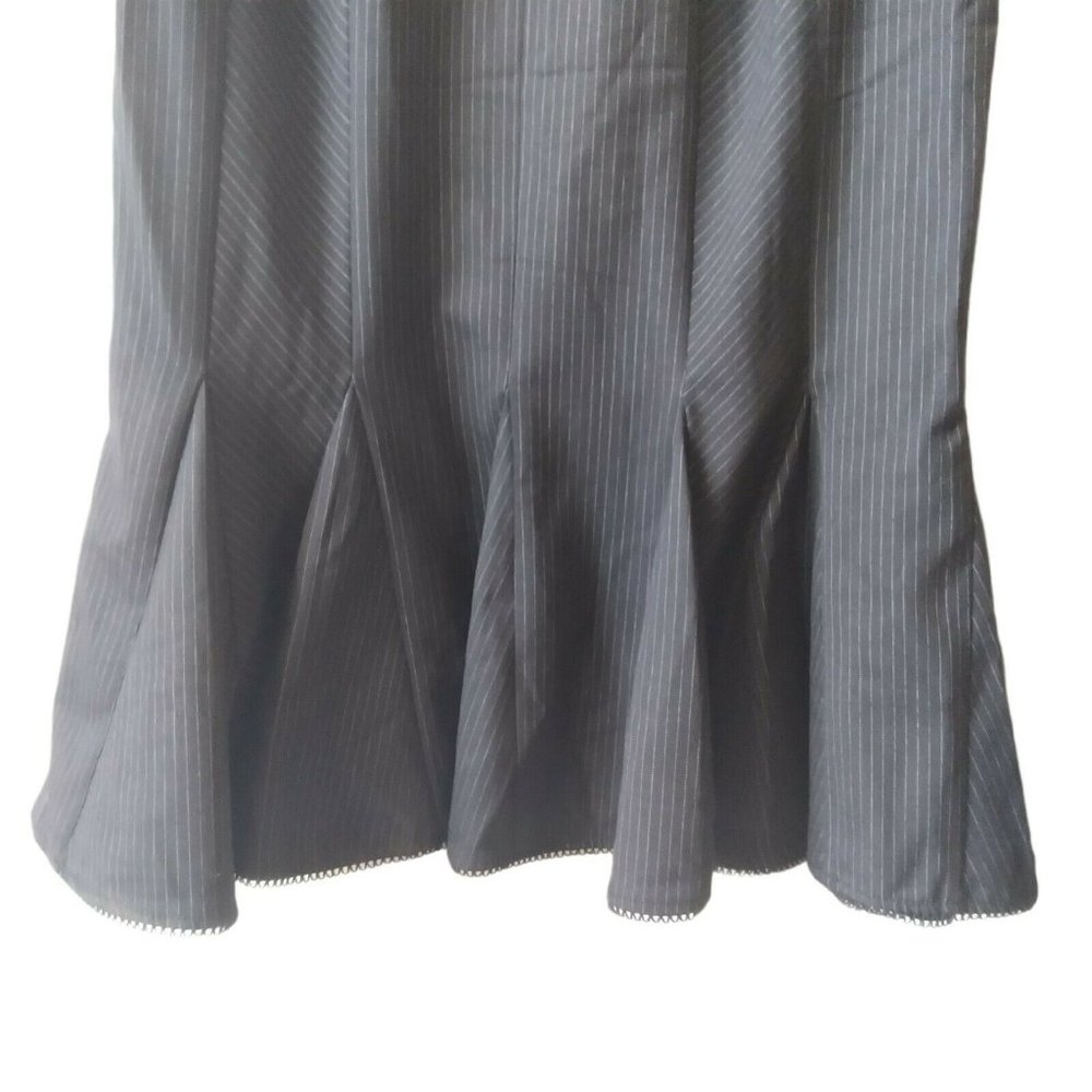 NWT bebe Black Bustier Corset Top Flare Dress Sz M - Picture 5 of 12